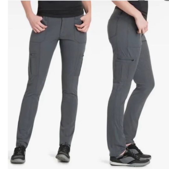 Kuhl Women’s Horizn Skinny Hiking Pant Slate Sz 0-Reg - Picture 1 of 7